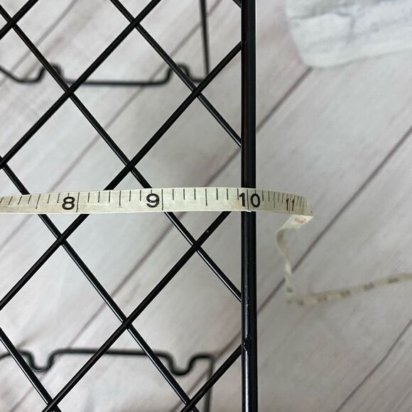 Locker shelf metal collapsible frame black 10”x11” - Picture 6 of 9